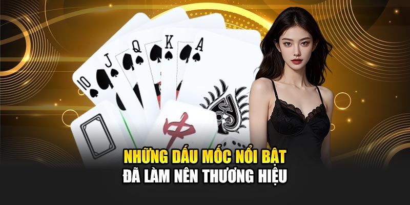 Những dấu mốc nổi bật đã làm nên thương hiệu